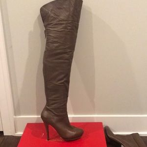 Charles Jordan over the knee boots